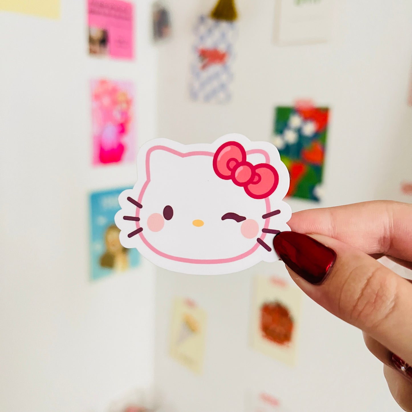 Cute Buddies Glitter Sticker