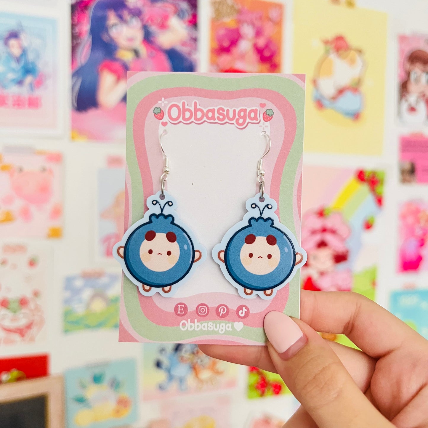 Fruit Alien Earrings