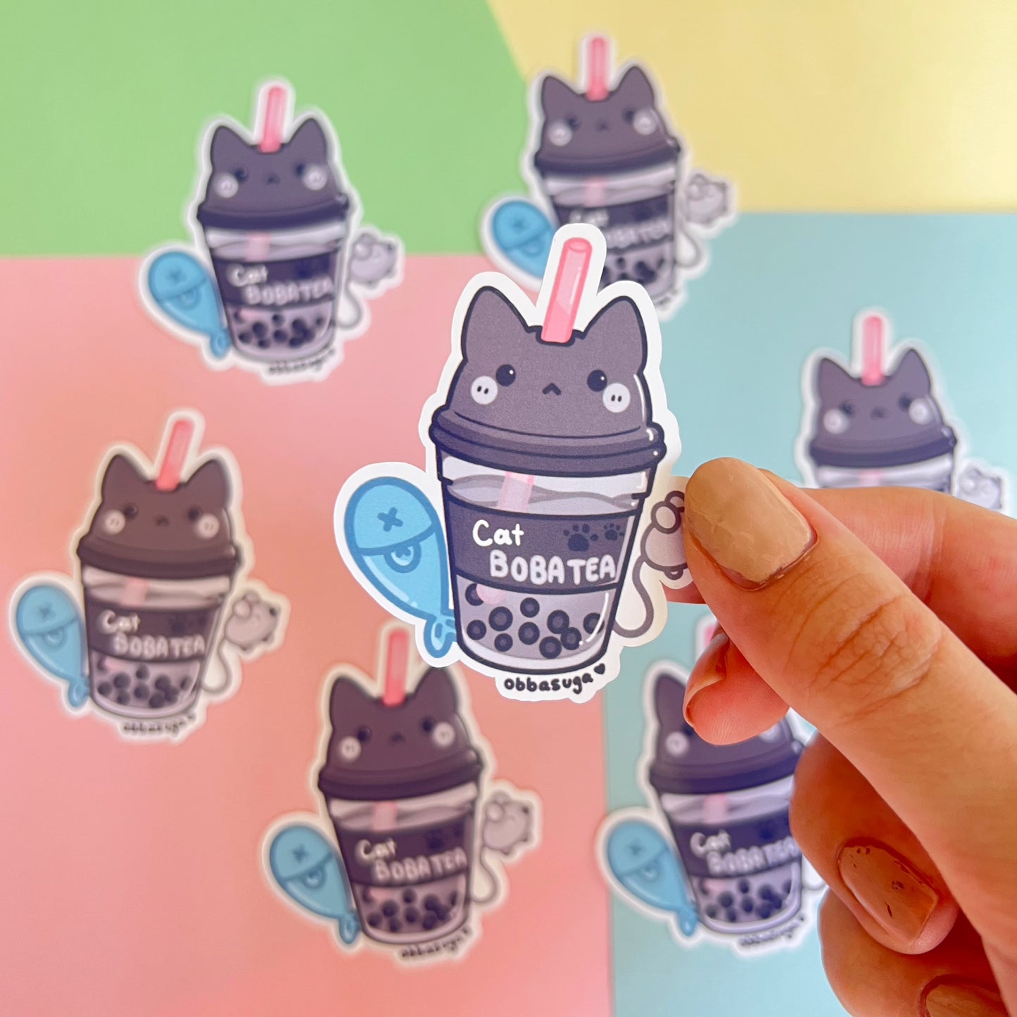 The Boba Tea Shop Sticker Collection- Glossy Stickers