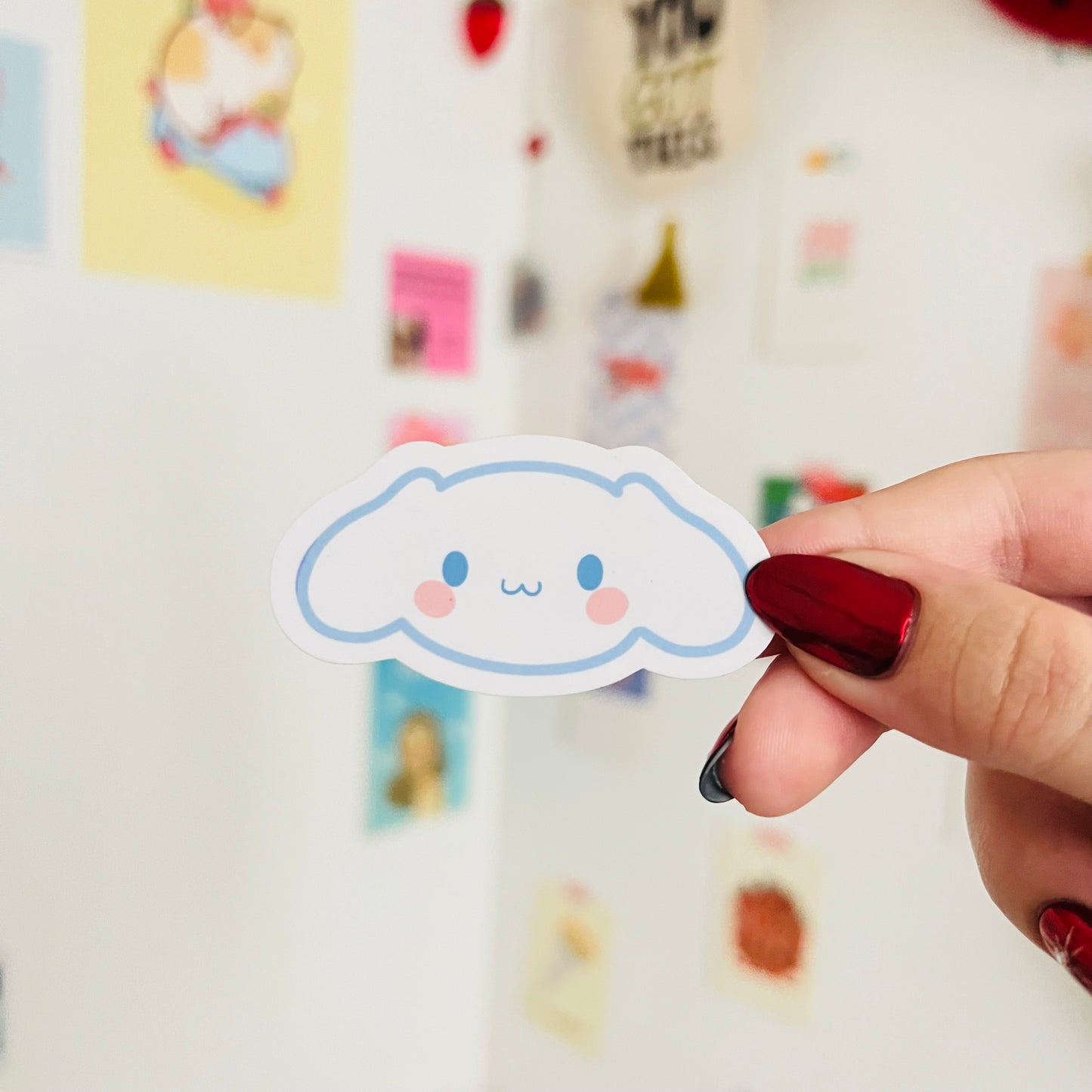 Cute Buddies Glitter Sticker