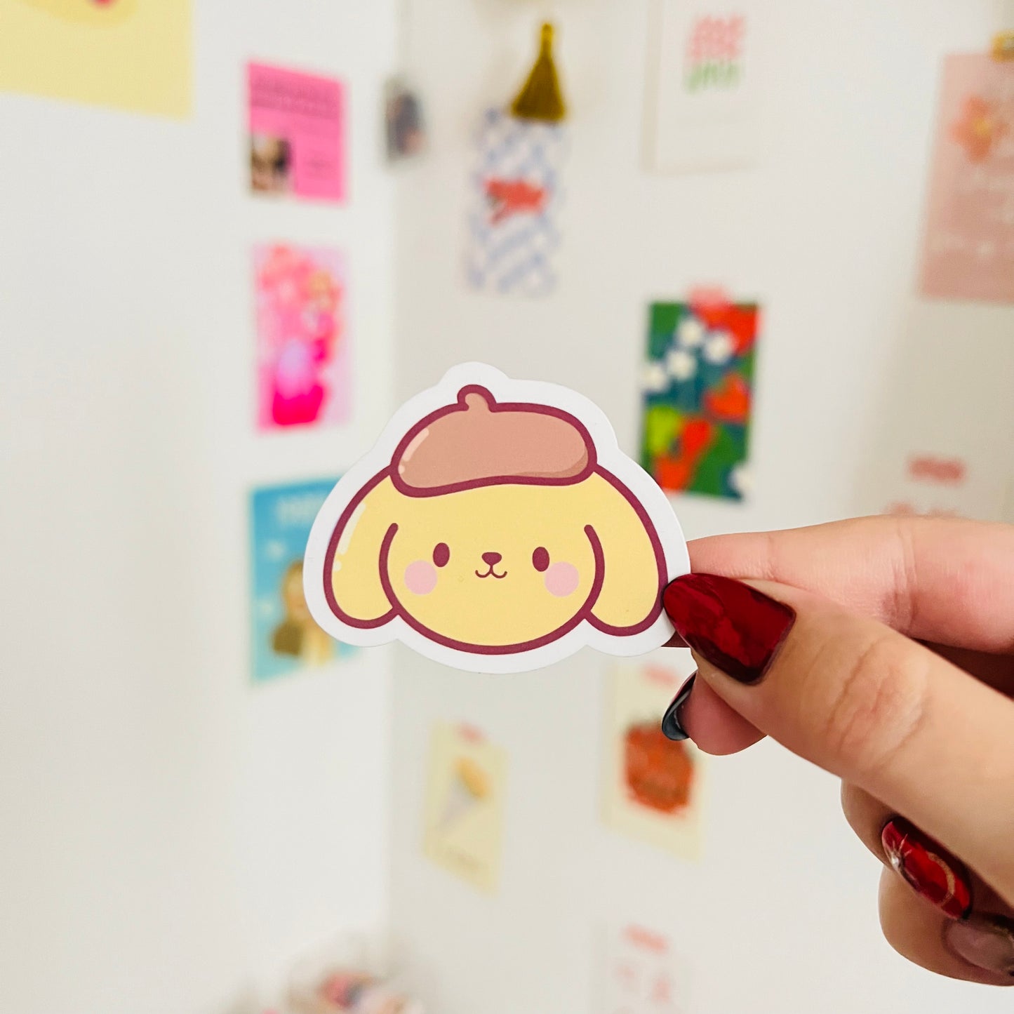 Cute Buddies Glitter Sticker