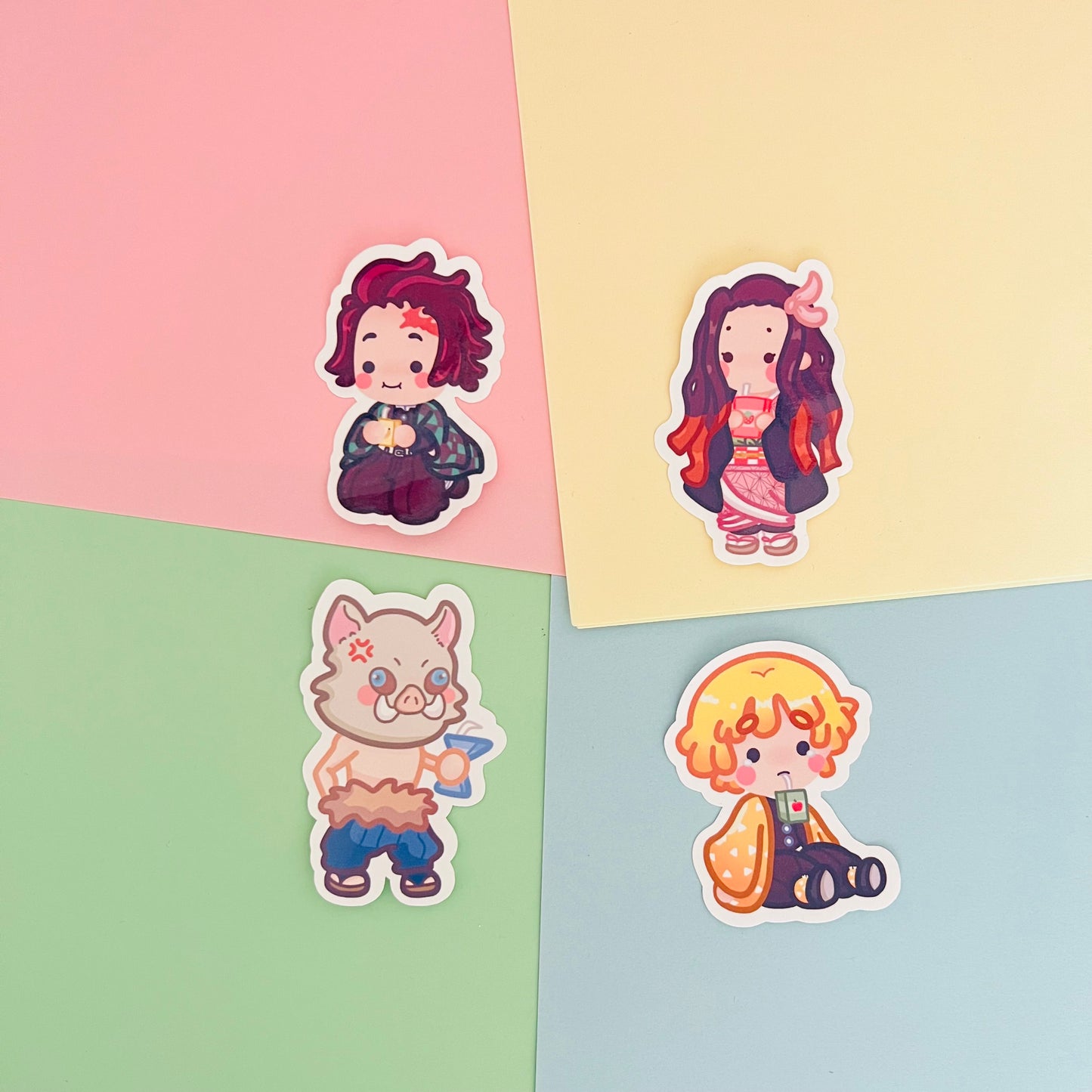 Slayer Anime Glossy Stickers