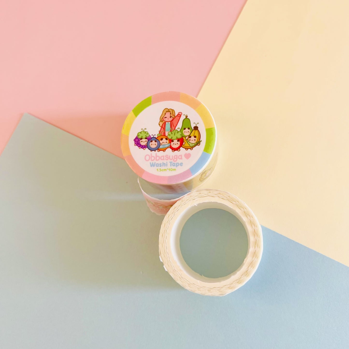 Obbasuga Stamp Washi Tape