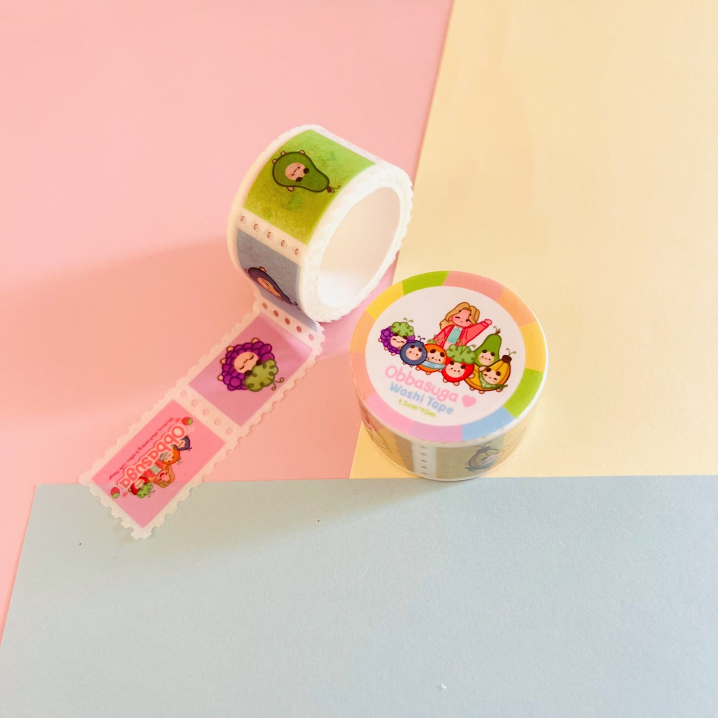 Obbasuga Stamp Washi Tape