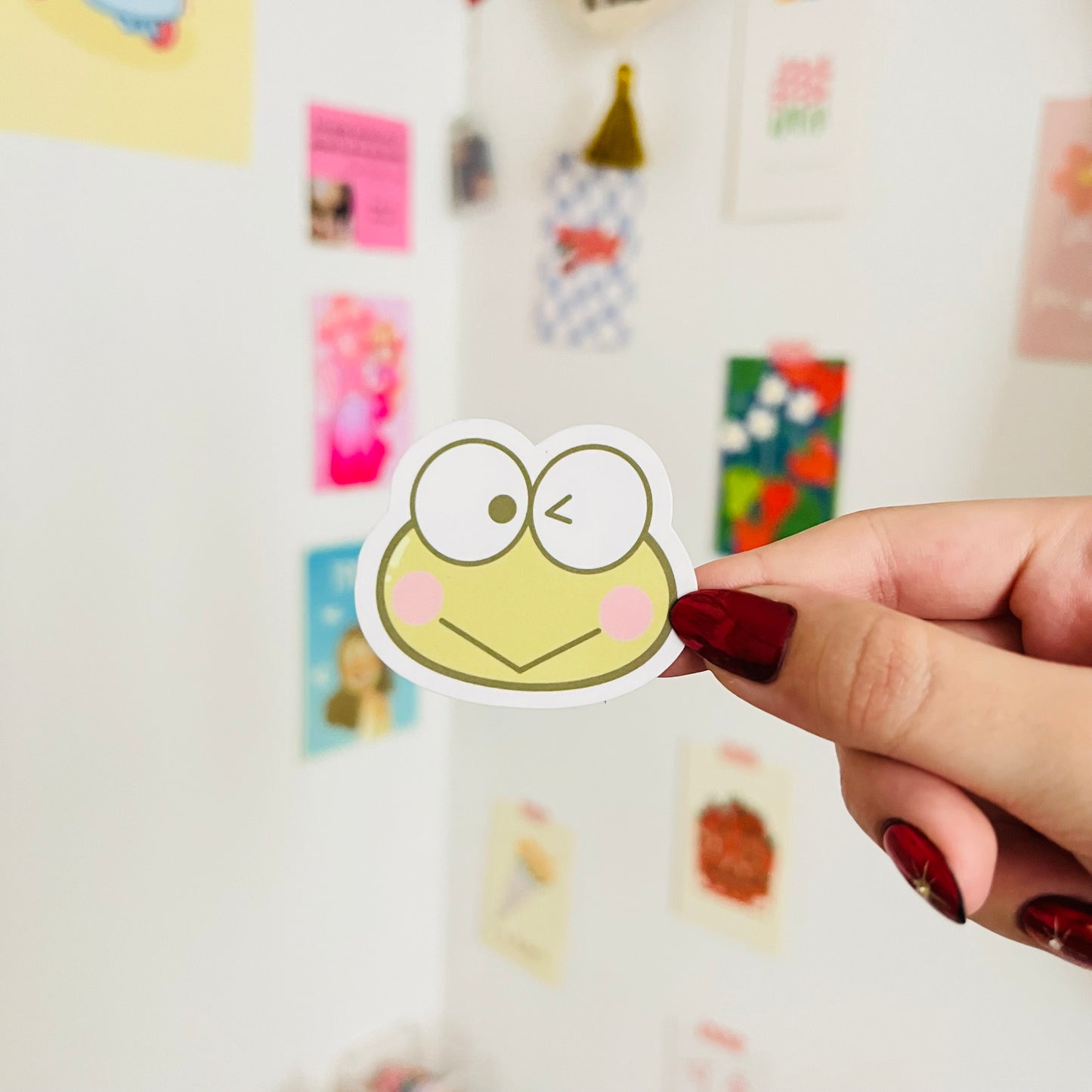 Cute Buddies Glitter Sticker
