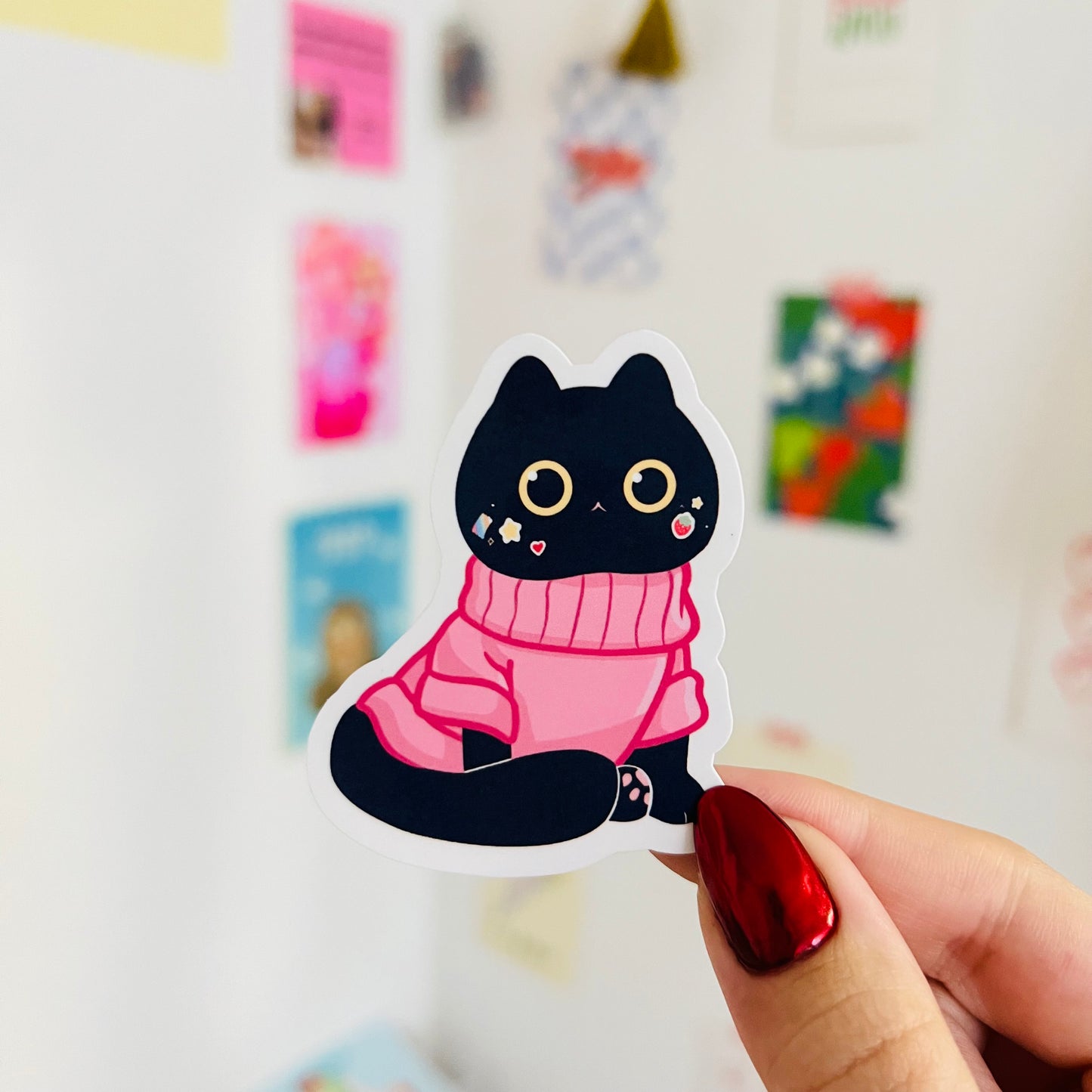 Head Empty Only Stickers Glossy Sticker