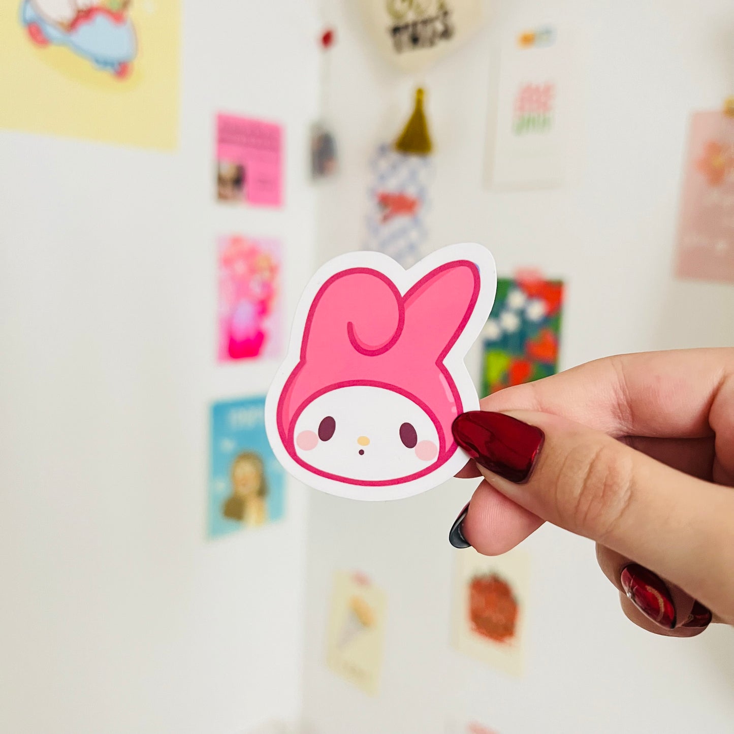 Cute Buddies Glitter Sticker