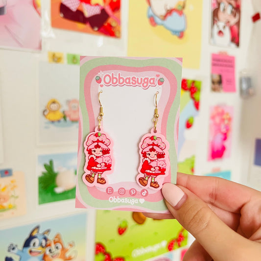 Strawberry Girl Earrings