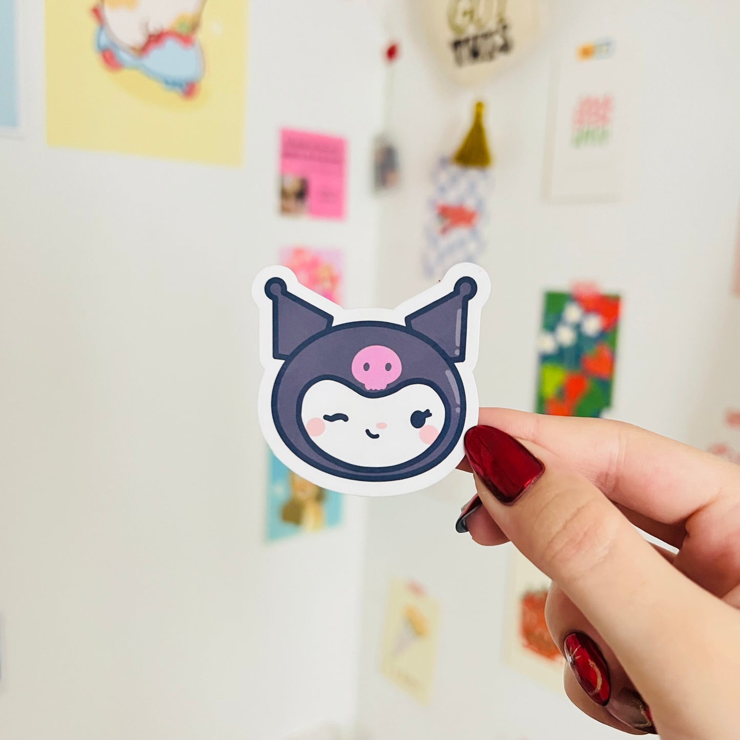 Cute Buddies Glitter Sticker