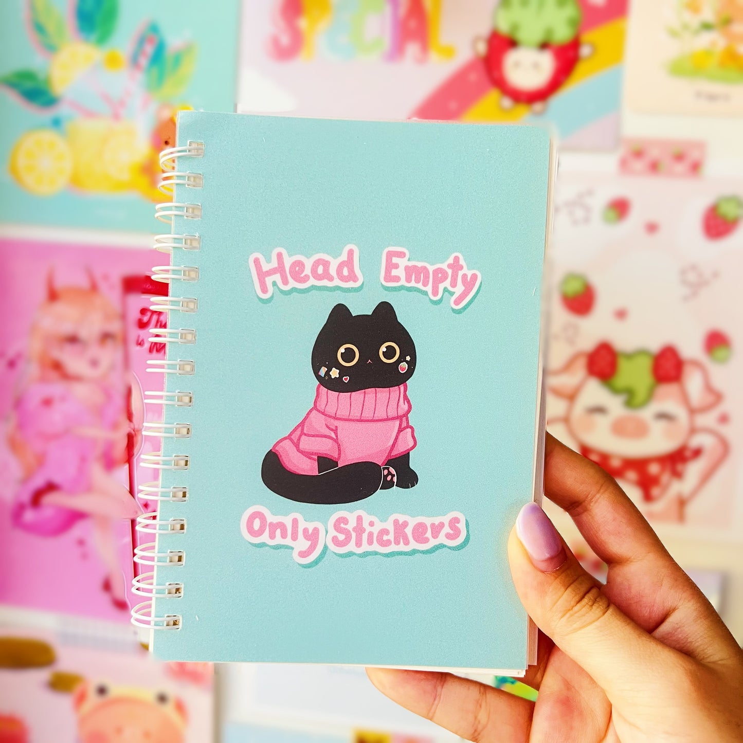 Head Empty Only Sticker Sticker book