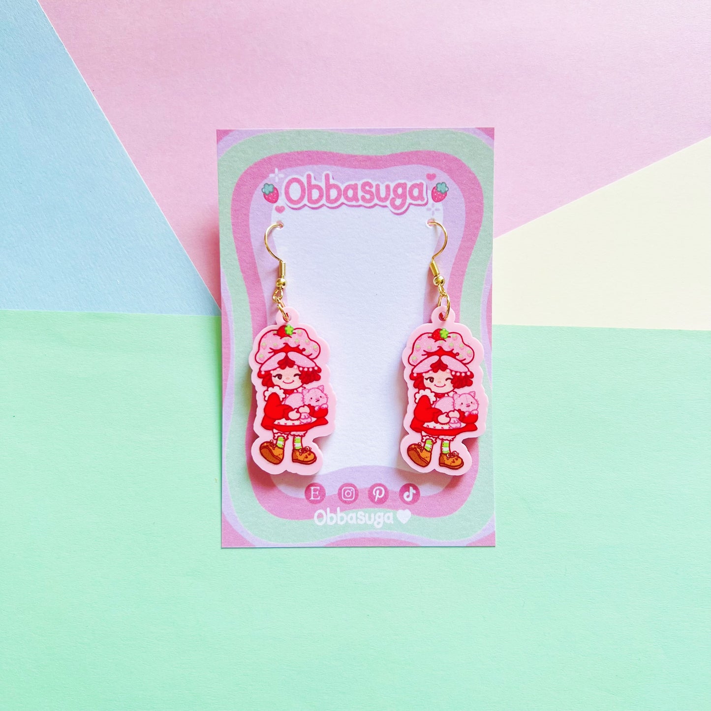 Strawberry Girl Earrings