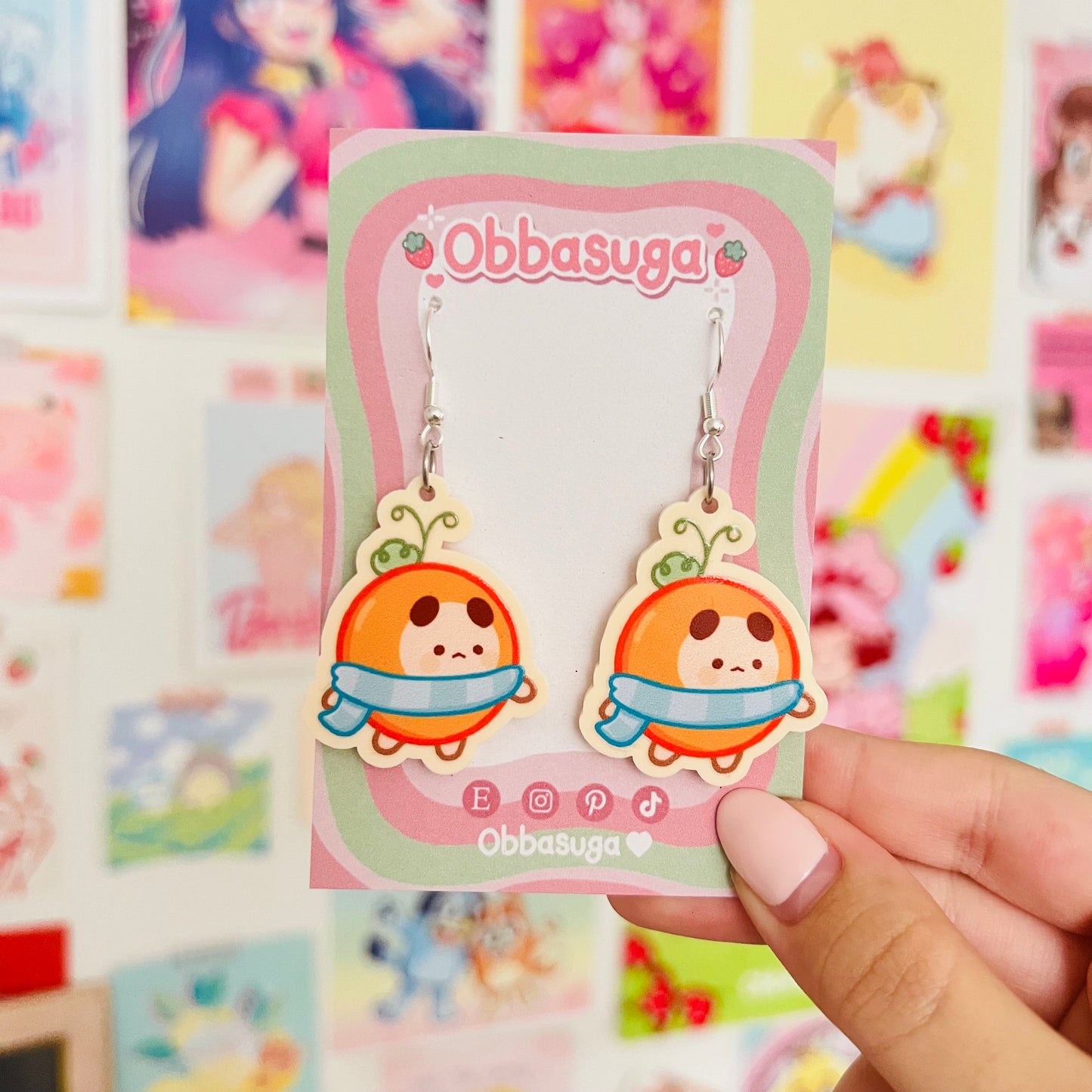 Fruit Alien Earrings