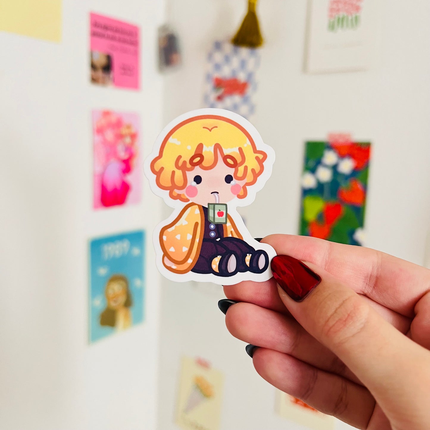 Slayer Anime Glossy Stickers