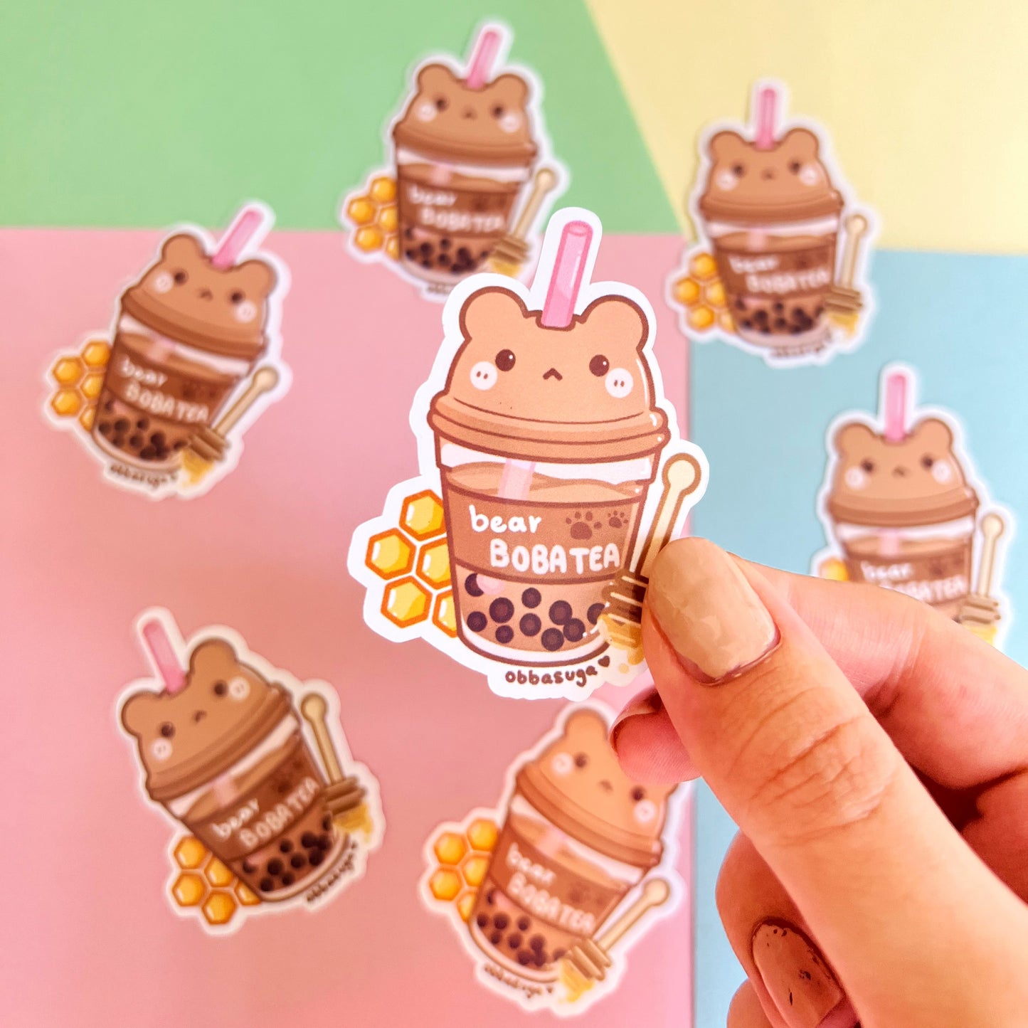 The Boba Tea Shop Sticker Collection- Glossy Stickers