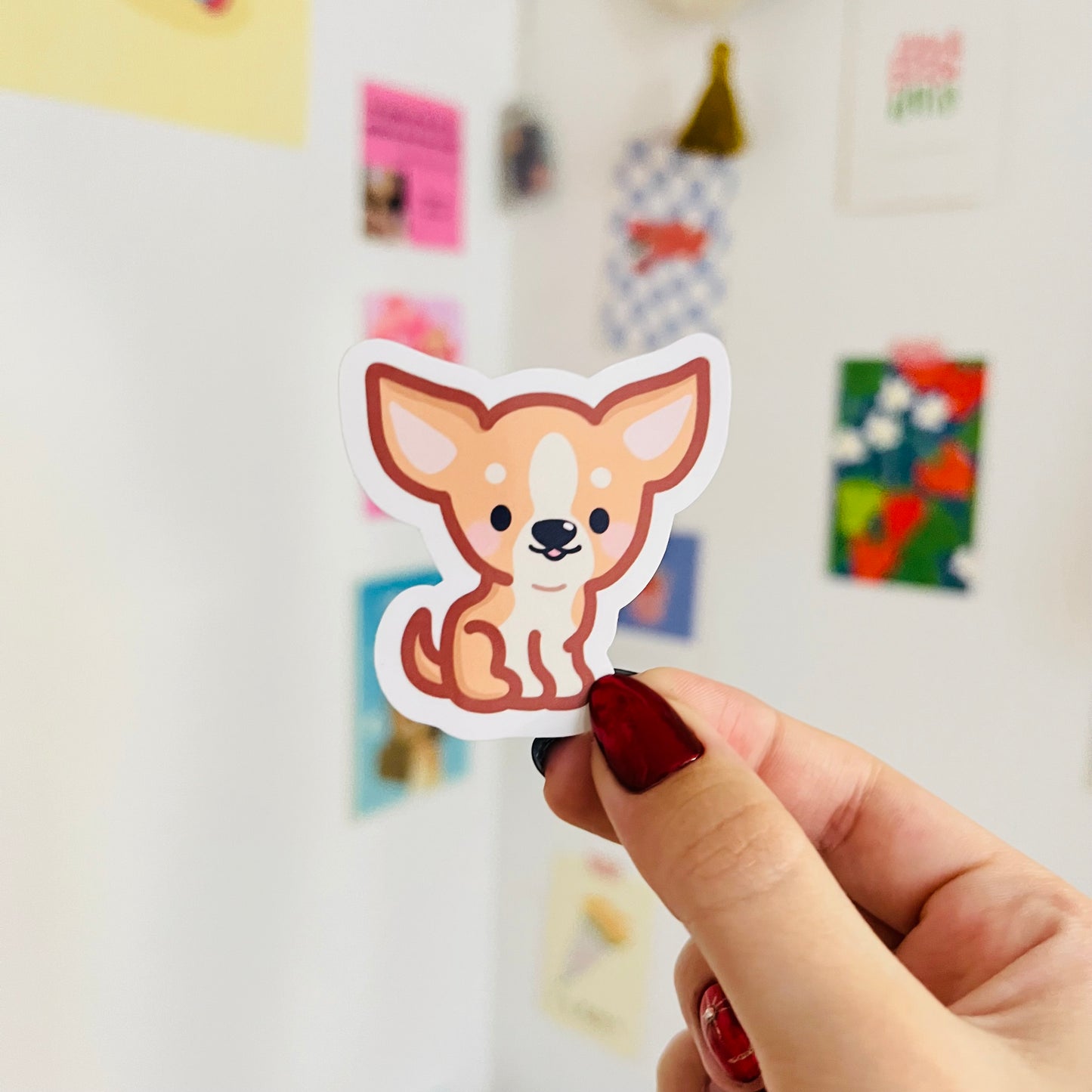 Furry Pets Glossy Stickers