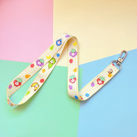 Fruit Alien Pals Lanyard