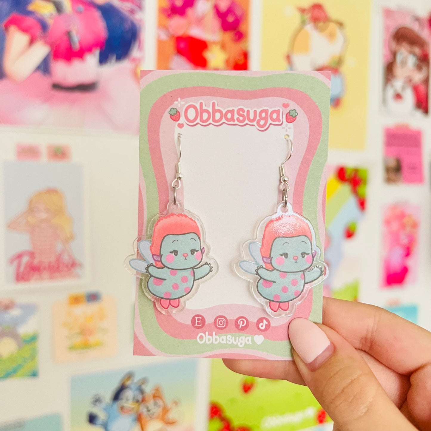 Bib Holographic Earrings