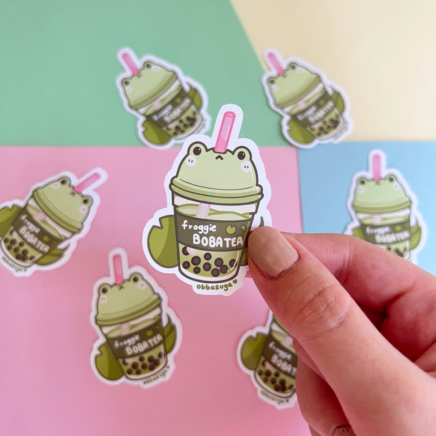 The Boba Tea Shop Sticker Collection- Glossy Stickers