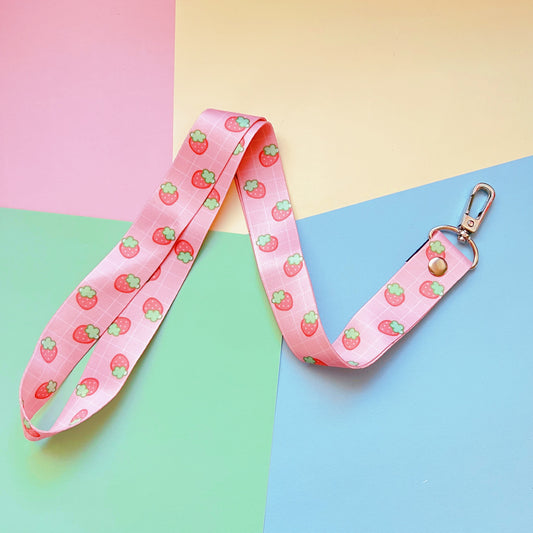 Strawberry Lanyard