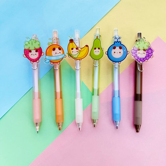 Fruit Alien Pals Ballpoint Pens