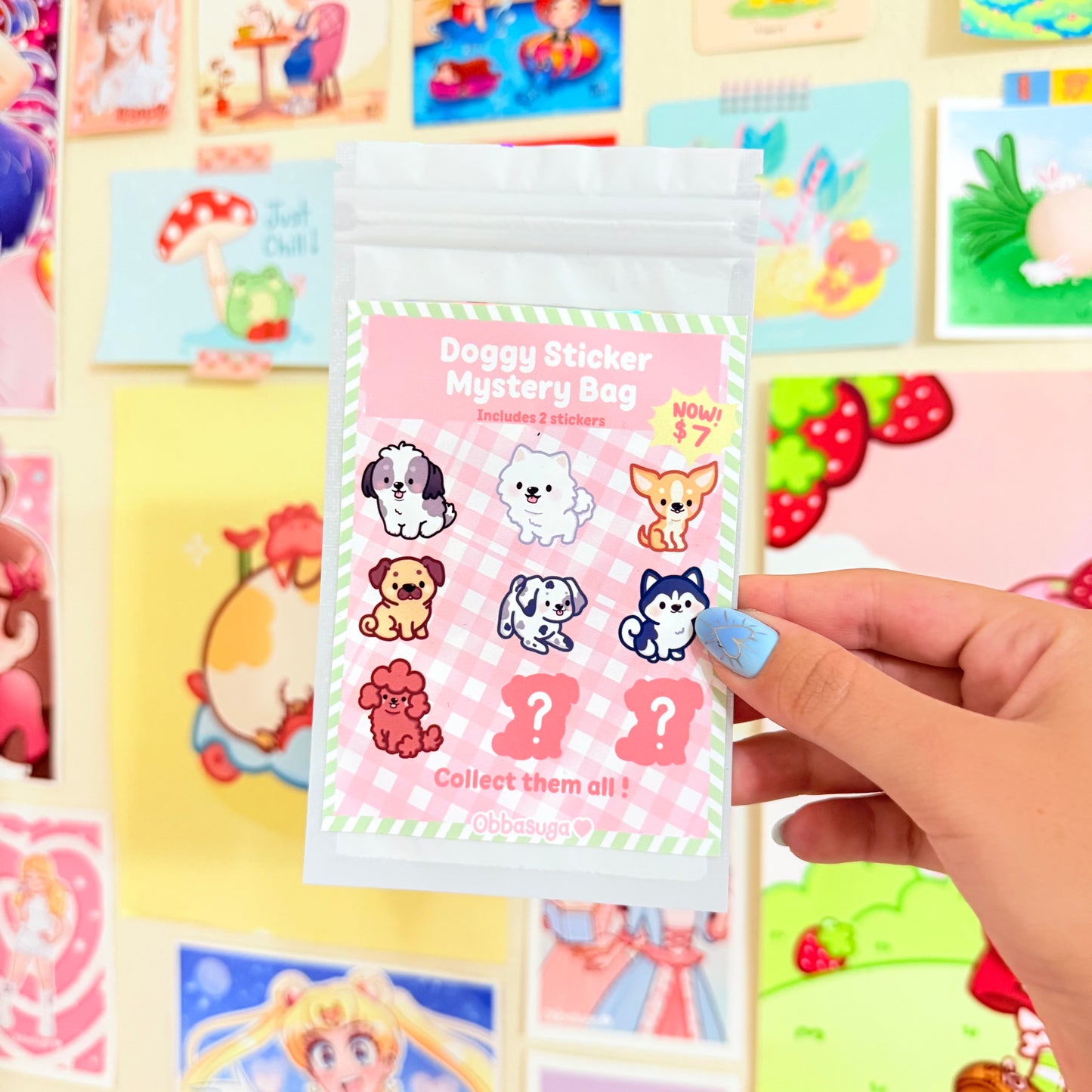 Doggy Sticker Mystery Bag