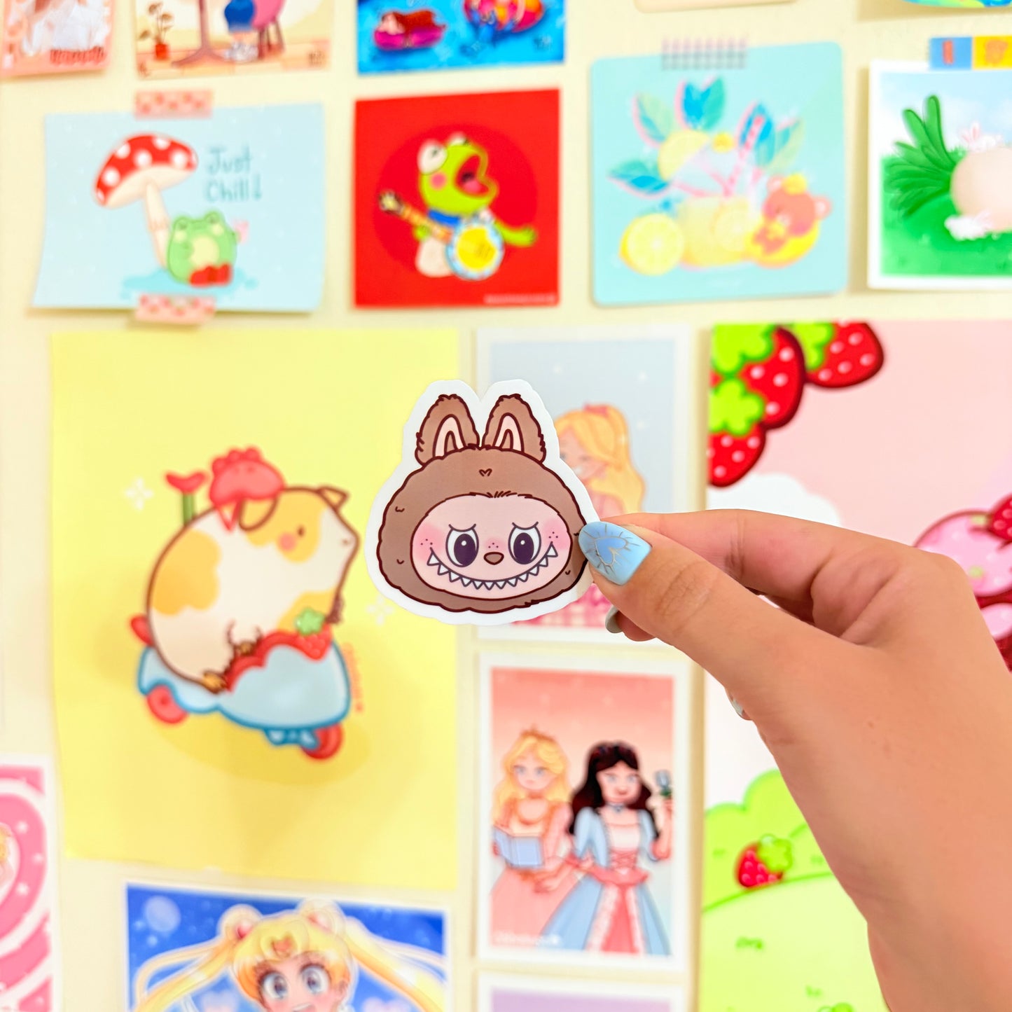 Labubu Glossy Stickers