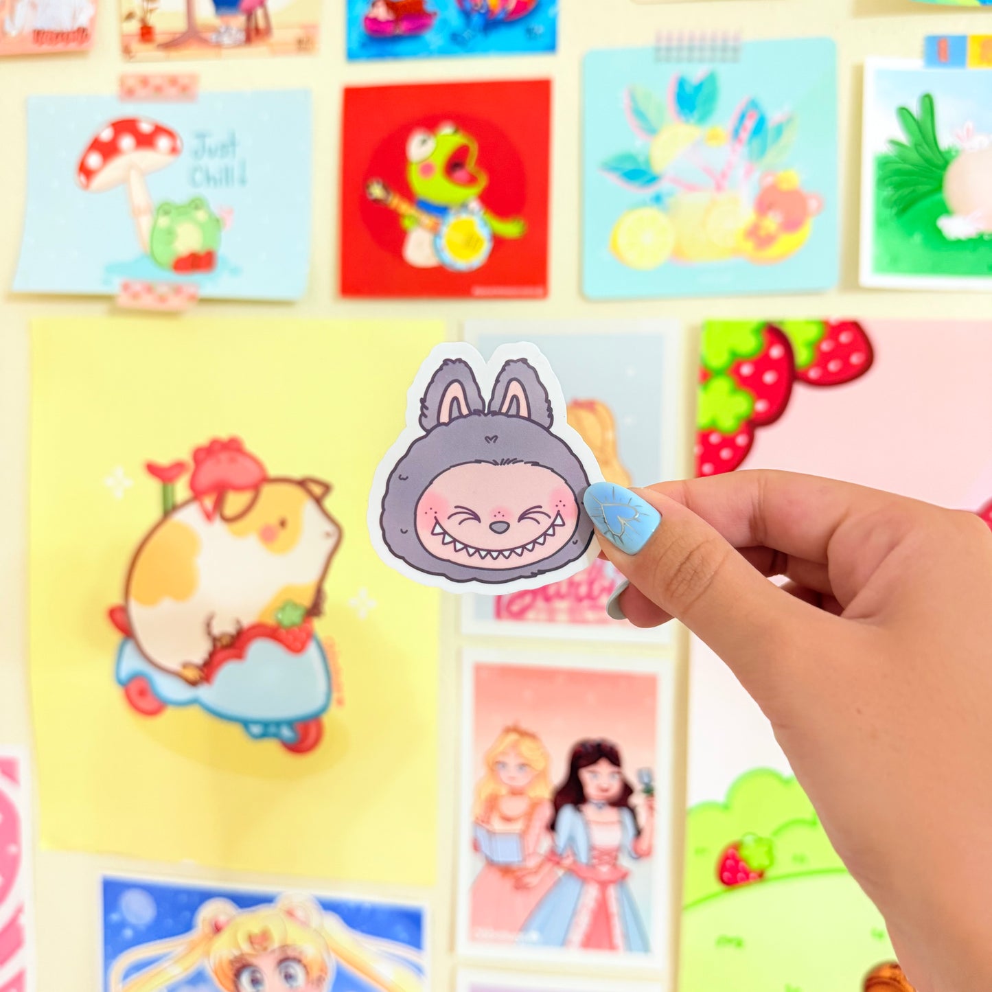 Labubu Glossy Stickers