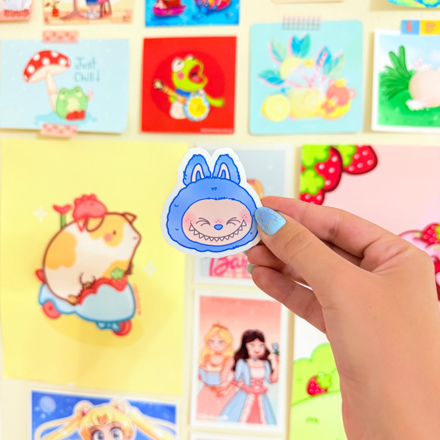 Labubu Glossy Stickers