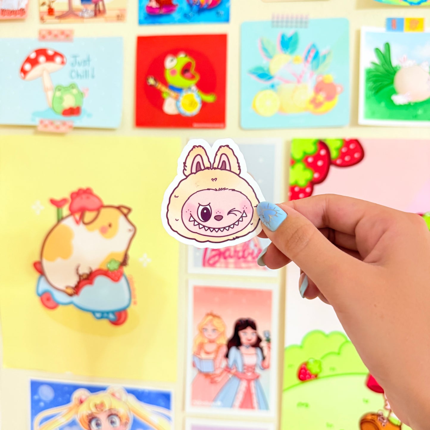 Labubu Glossy Stickers