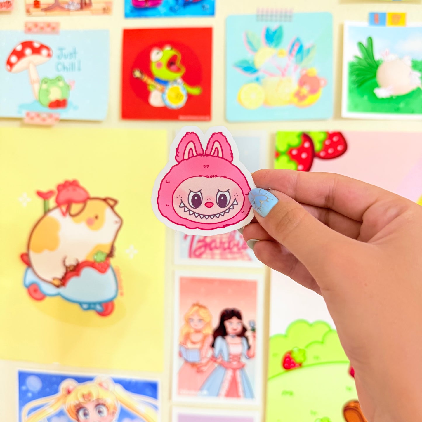 Labubu Glossy Stickers