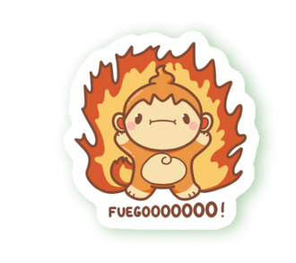 Póke Friends Glossy Stickers