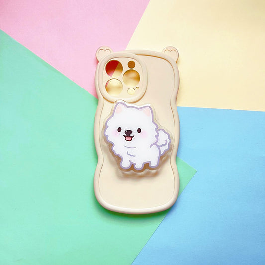 Pomeranian Phone Grip